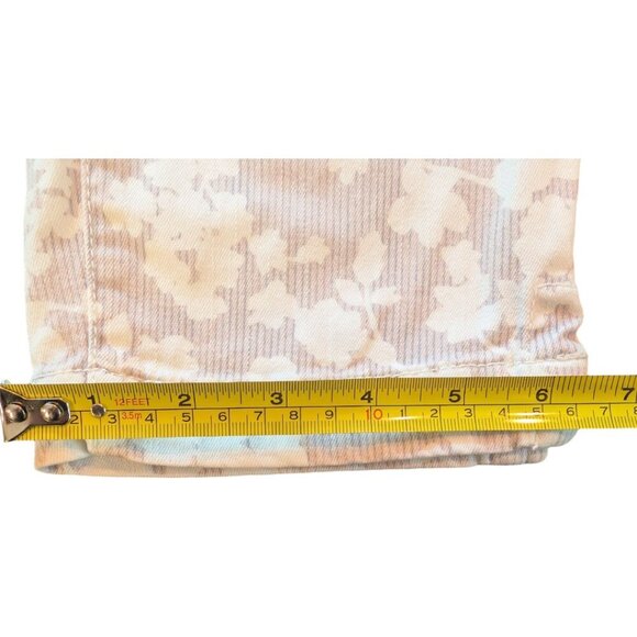 Anthropologie Pilcro | Floral "Stet" Cropped Ankle Jeans | Size 28 - Picture 14 of 14